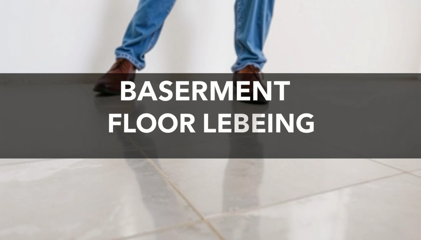 basement floor leveling Cedar Rapids