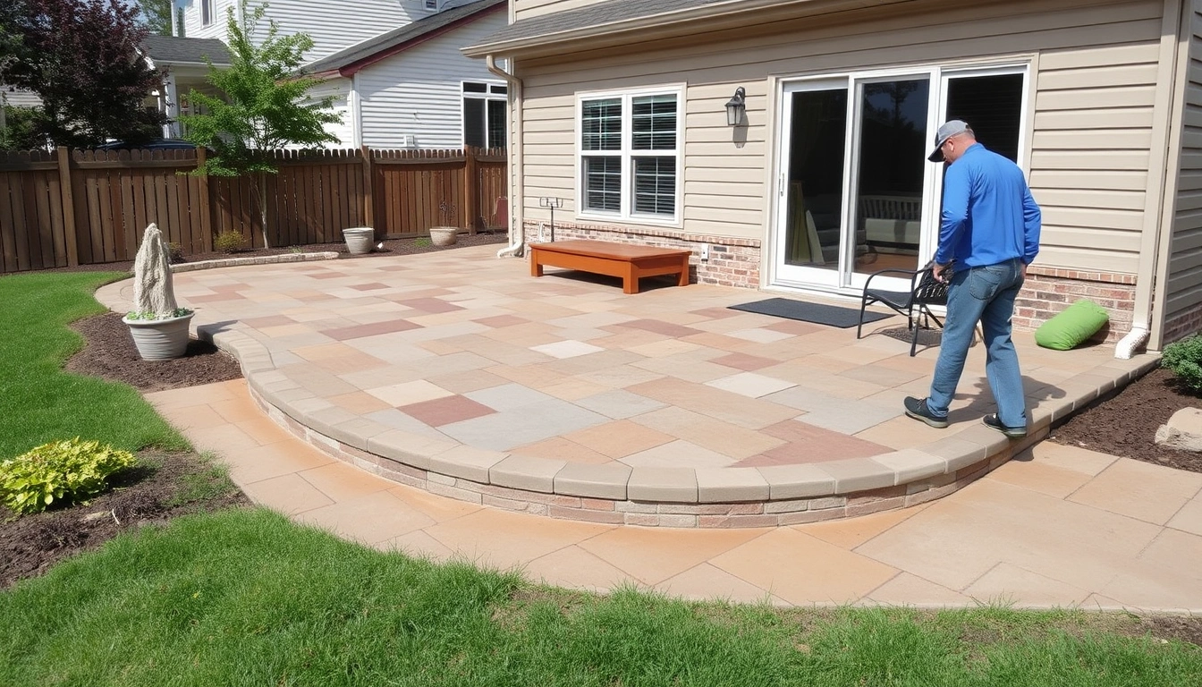 patio leveling Cedar Rapids